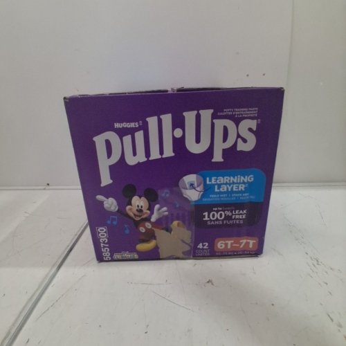 42PK HUGGIES PULL-UPS DISPOSABLE TRAINING PANTS - SIZE 6T-7T - DISNEY MICKEY MOUSE image 3