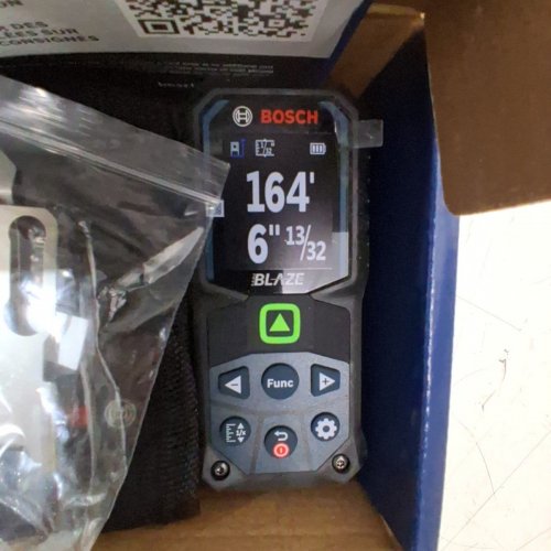 BOSCH BLAZE GREEN LASER MEASURE - 165FT RANGE (MODEL: GLM165-25G) image 5