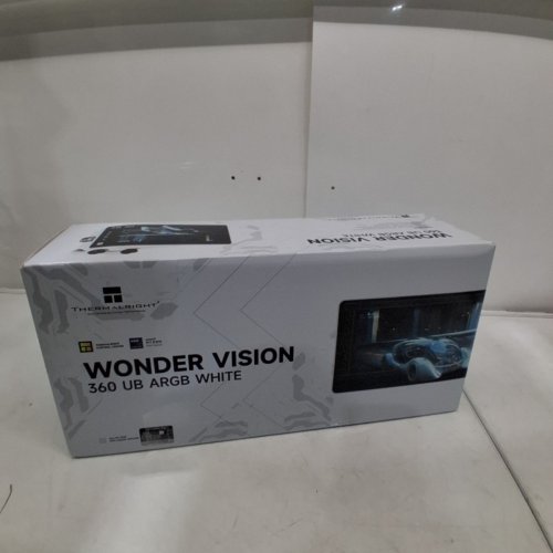 THERMALRIGHT WONDER VISION 360 UB ARGB WHITE CPU WATER COOLER WITH 6.6" CURVED SCREEN WITH 2400 X 1080 RESOLUTION - WHITE (MODEL: WONDER VISION 360 UB ARGB WHITE) image 14