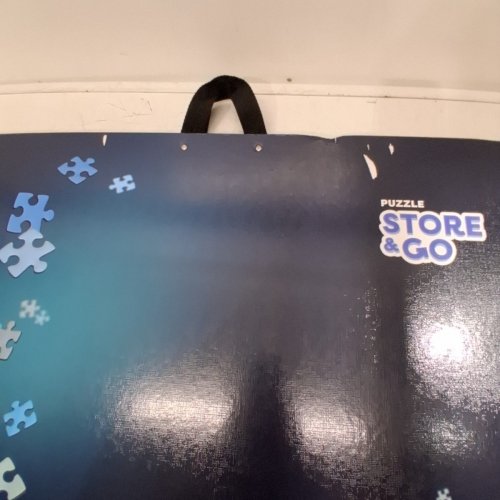 RAVENSBURGER PUZZLE STORE & GO CARRY CASE WITH TRAYS AND HANDLE - UP TO 1000PC PUZZLE - BLUE image 4