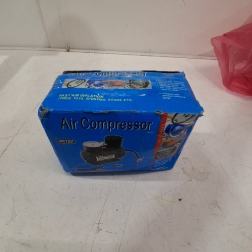 PORTABLE AIR COMPRESSOR WITH DC CONNECTOR - 300PSI - DC12V - BLACK image 4