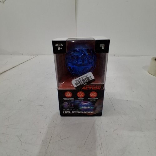 SHARPER IMAGE HELIOSPHERE GESTURE-CONTROL DRONE - BLUE image 2