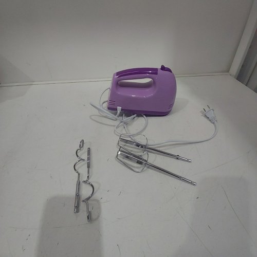 HAOOAIR 7-SPEED ELECTRIC HAND MIXER - 120 V 60HZ; 7 SPEED - PURPLE (MODEL: 188) image 4