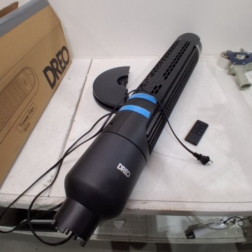 DREO CRUISER TF117 OSCILLATING TOWER FAN WITH REMOTE CONTROL - 36" - BLACK /SILVER (MODEL: DR-HTF017) image 3