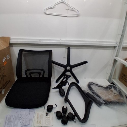 PAYLESSHERE MESH BACK OFFICE CHAIR - BLACK (MODEL: VN-H03-BLACK) image 2