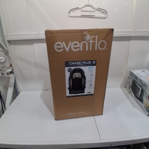 EVENFLO CHASE PLUS 2-IN-1 BOOSTER CAR SEAT FOR KIDS, 5-POINT HARNESS CONVERTS TO HIGH BACK BOOSTER - HURON/BLACK/GREY (MODEL: 30712344C) image 8