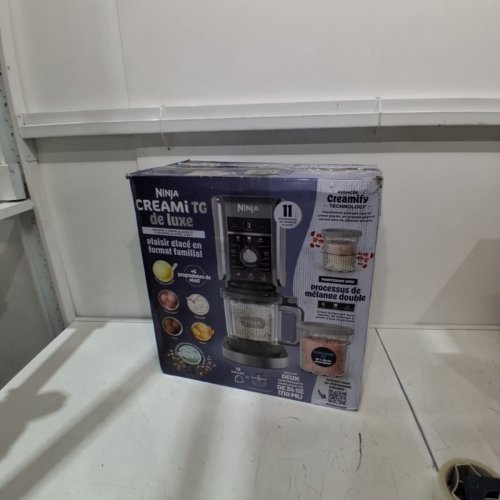 NINJA CREAMI DELUXE XL 11-IN-1 ICE CREAM & FROZEN TREAT MAKER - MAKE ICE CREAM, SORBET, GELATO, SLUSHIES, FROZEN DRINKS & MORE - SILVER (MODEL: NC501C) image 6