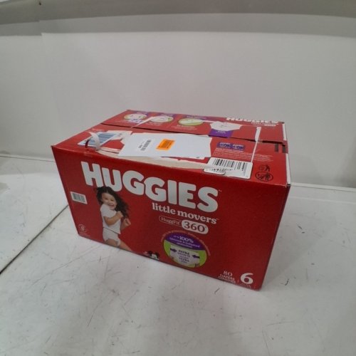 80PK HUGGIES LITTLE MOVERS HUGGFIT 360 - SIZE 6- MICKEY MOUSE (MODEL: 00036000566130) image 2