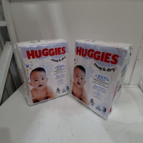 2(35PK) HUGGIES SNUG & DRY DIAPERS - SIZE 3, 35 DIAPERS EACH image 3