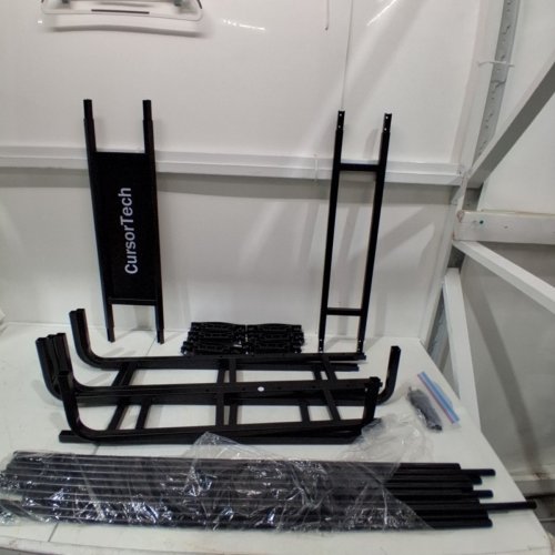 CURSORTECH STEEL CARGO RACK BASKET FOR VEHICLE ROOF - 64" X 39" - BLACK - (MODEL: ALH-CDJ) image 2