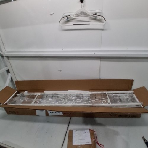 YAHEETECH METAL PLATFORM BED FRAME - FULL - WHITE (MODEL: 601492) image 2