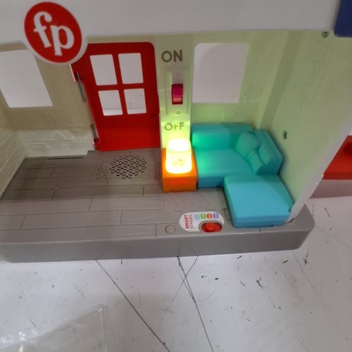 10PC FISHER PRICE LITTLE PEOPLE FRIENDS TOGETHER PLAY HOUSE - MULTICOLOR (MODEL: HBY89) image 2