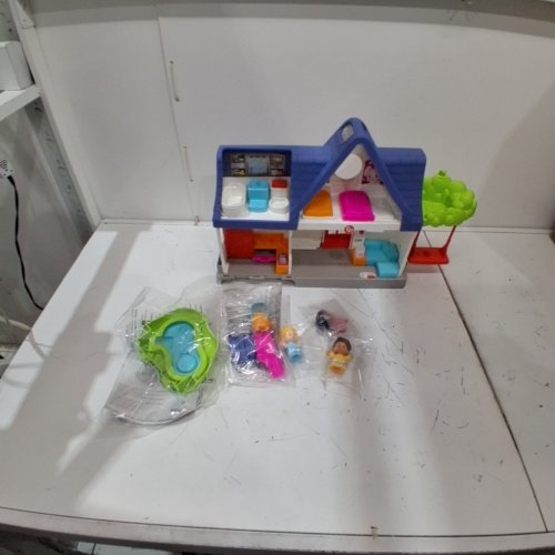 10PC FISHER PRICE LITTLE PEOPLE FRIENDS TOGETHER PLAY HOUSE - MULTICOLOR (MODEL: HBY89) image 3