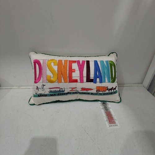 DISNEYLAND RESORT DECORATIVE THROW PILLOW - 10" X 17" - MULTI-COLOUR image 2
