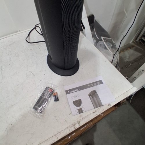 LASKO ELECTRIC CERAMIC TOWER HEATER WITH TIMER AND REMOTE - 1500W - 22" - BLACK (MODEL: CT22495C) image 5