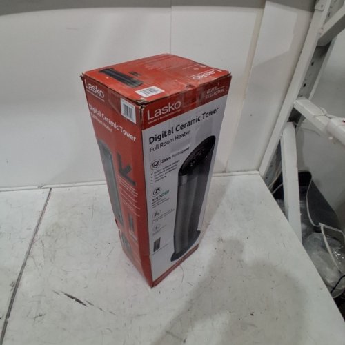 LASKO ELECTRIC CERAMIC TOWER HEATER WITH TIMER AND REMOTE - 1500W - 22" - BLACK (MODEL: CT22495C) image 6