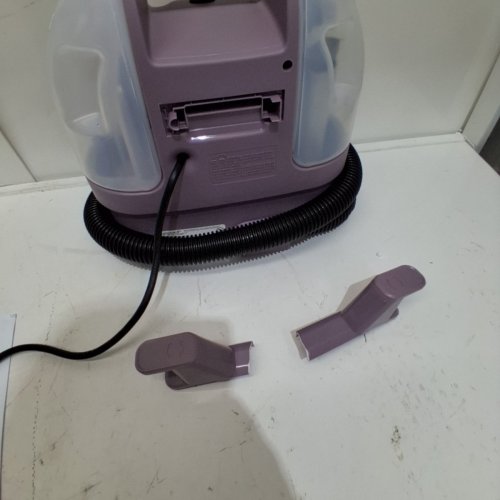 BISSELL LITTLE GREEN MINI CORDED PORTABLE CARPET & UPHOLSTERY DEEP CLEANER - 120 V - PURPLE/DUSK (MODEL: 4075G) image 5