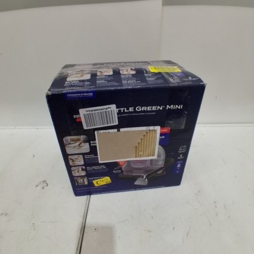 BISSELL LITTLE GREEN MINI CORDED PORTABLE CARPET & UPHOLSTERY DEEP CLEANER - 120 V - PURPLE/DUSK (MODEL: 4075G) image 6