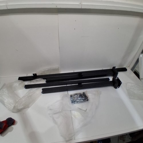 2PK OUTDOOR STAIR HAND RAILS - 48" - BLACK (MODEL: TYGPS-48-2PCS) image 5