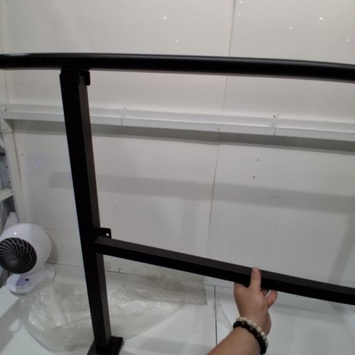 2PK OUTDOOR STAIR HAND RAILS - 48" - BLACK (MODEL: TYGPS-48-2PCS) image 7