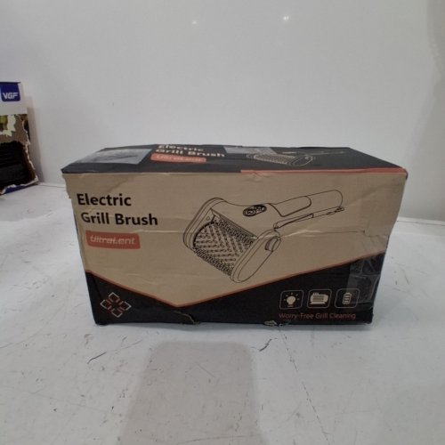 ULTRALENT ELECTRIC GRILL BRUSH WITH LED LIGHT - 2600MAH - BLACK image 4
