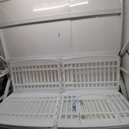 IRIS USA 6-PANEL EXERCISE PET PLAYPEN - 24" - WHITE (MODEL: CI-606E) image 2