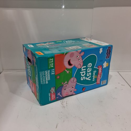 112PK PAMPERS POTTY TRAINING UNDERWEAR EASY UPS - 2T/3T - PEPPA PIG image 3