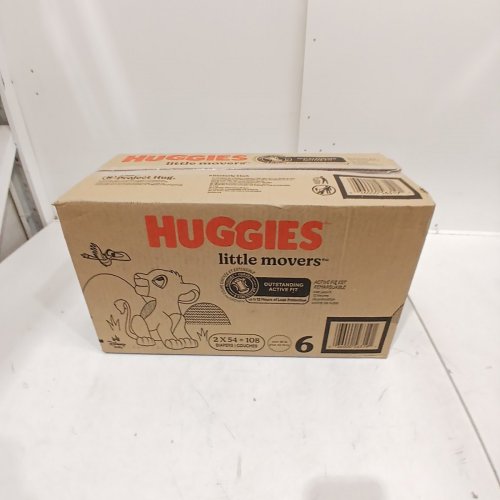 108PK HUGGIES® LITTLE MOVERS DIAPERS - SIZE 6 image 2