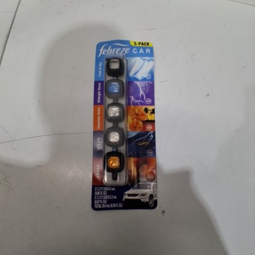5PK FEBREEZE CAR VENT SCENT CLIP - ASSORTED image 2