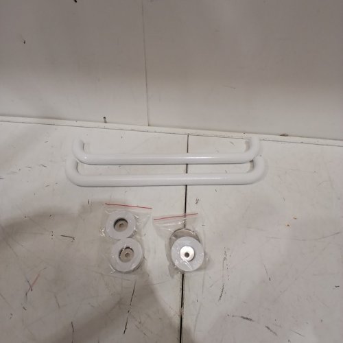 2PK WALL MOUNTED SHOWER GRAB BAR - 18" - WHITE image 2