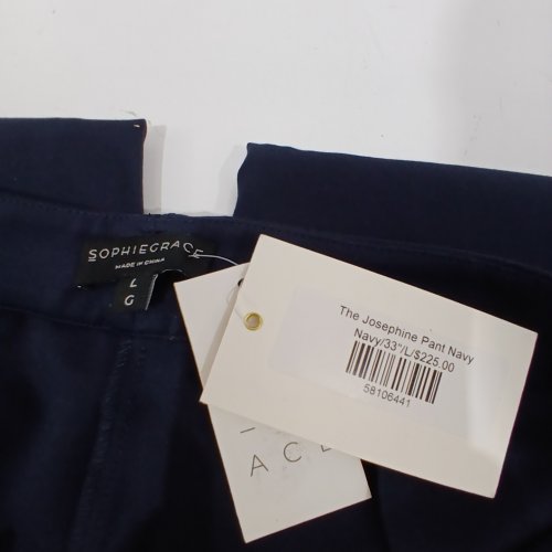 WOMEN'S SOPHIE GRACE THE JOSEPHINE PANTS - LARGE - NAVY image 2