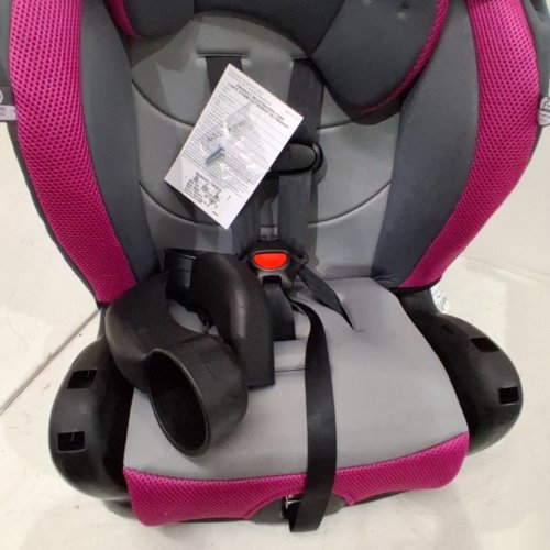 EVENFLO CHASE PLUS 2-IN-1 CONVERTIBLE BOOSTER CAR SEAT - GENEVA PINK/GREY (MODEL: 30712360C) image 4