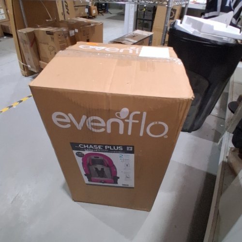 EVENFLO CHASE PLUS 2-IN-1 CONVERTIBLE BOOSTER CAR SEAT - GENEVA PINK/GREY (MODEL: 30712360C) image 5