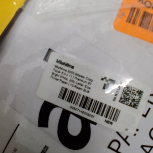 5000-SHEETS MILAMIMA IDEAL COPY PAPER - 8.5" X 11" - WHITE image 2