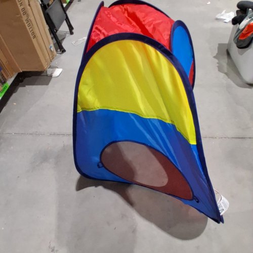 PLAYDAY POP-UP TENT - 27.5" X 31.5" - RED, BLUE, AND YELLOW (MODEL: 470345-2L) image 2