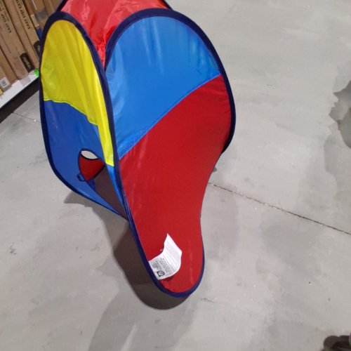 PLAYDAY POP-UP TENT - 27.5" X 31.5" - RED, BLUE, AND YELLOW (MODEL: 470345-2L) image 3
