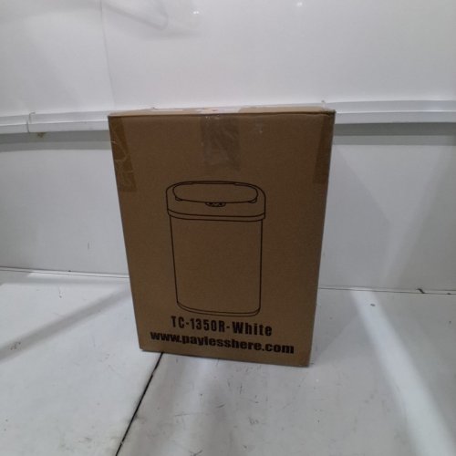BESTOFFICE AUTOMATIC TOUCH FREE KITCHEN TRASH/GARBAGE CAN - 13 GALLONS - WHITE (MODEL: TC-1350R-WHITE) image 5