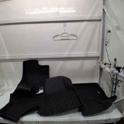 3PC NILIGHT TPE ALL WEATHER FLOOR MATS - FITS 2009-2017 VOLKSWAGON TIGUAN - BLACK (MODEL : A0280) image 2