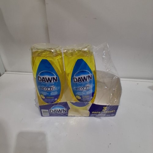 2PK DAWN + OXI DISHWASHING LIQUID - LEMON SCENT - 630 ML/EACH image 2