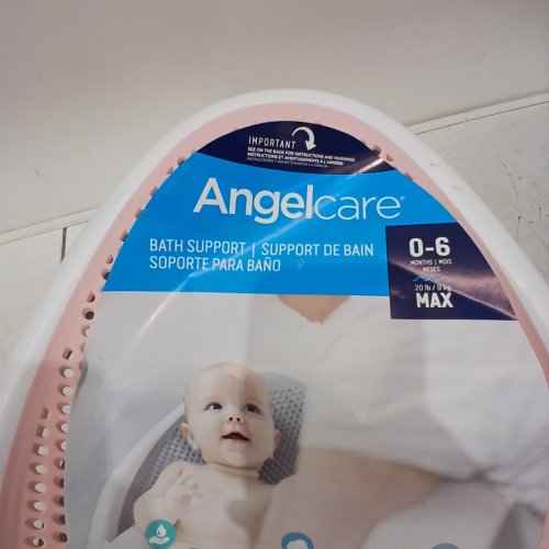 ANGELCARE BABY BATH SUPPORT, PINK image 3
