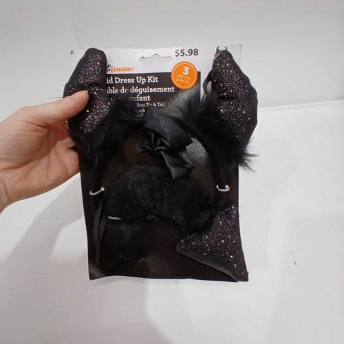 3PC DEVIL KIDS DRESS UP KIT - BLACK (MODEL: WMCA18004-B) image 2