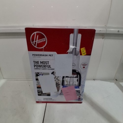 HOOVER CORDED POWERDASH PET COMPACT LIGHTWEIGHT CARPET CLEANER - WHITE/BLUE (MODEL: FH50700V) image 7