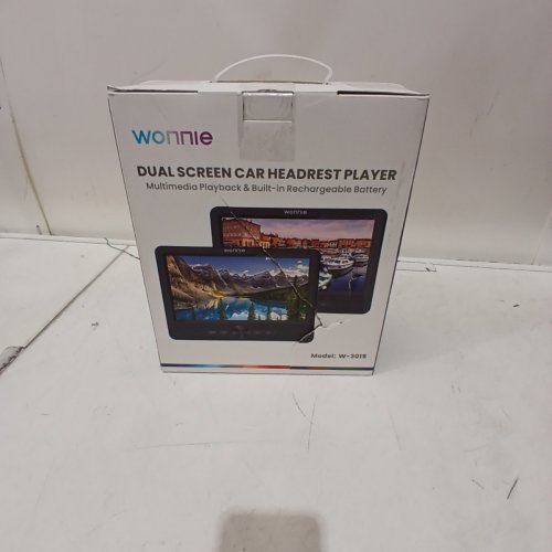 WONNIE 10.5" PORTABLE DUAL SCREEN DVD PLAYER - BLACK image 5