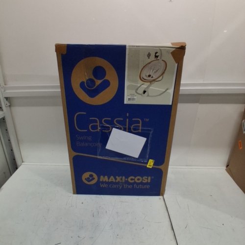 MAXI-COSI CASSIA AUTOMATIC BABY SWING WITH MOTION SENSOR MUSIC TOYS & 360° ROTATION - 20LB CAPACITY - HORIZON SAND (MODEL: ‎53302CGMT) image 6