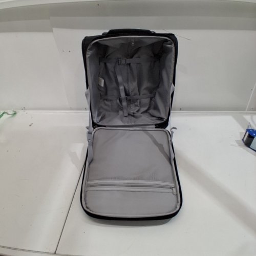 HANTRIP CARRY ON LUGGAGE WITH WHEELS - 16" - BLACK (MODEL: KT2801) image 3