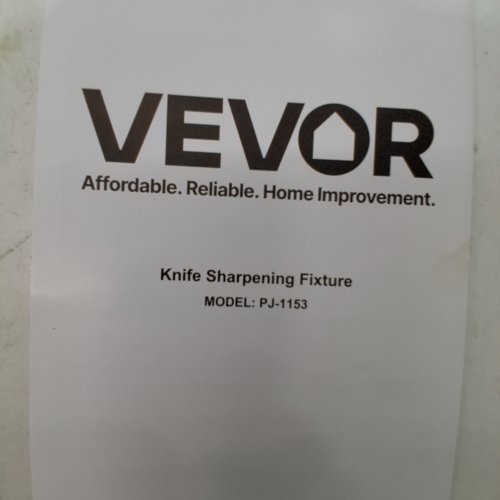 VEVOR KNIFE SHARPENING FIXTURE -SHARPENING JIG KIT FOR 6" & 8" BENCH GRINDERS - BLACK (MODEL: PJ-1153) image 2