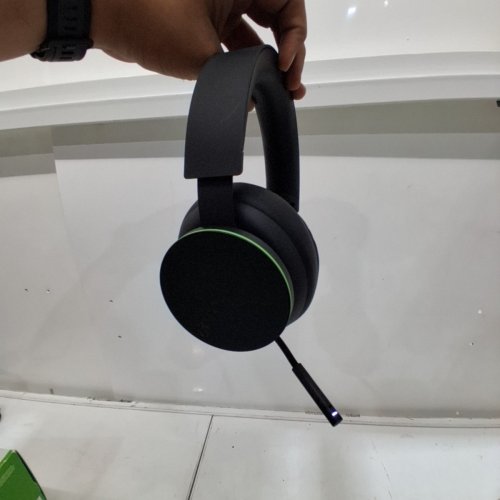 MICROSOFT XBOX WIRELESS HEADSET WITH BLUETOOTH BLACK/GREEN image 4