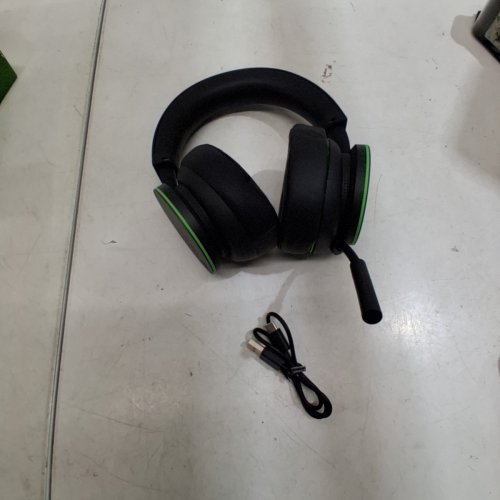 MICROSOFT XBOX WIRELESS HEADSET WITH BLUETOOTH BLACK/GREEN image 6