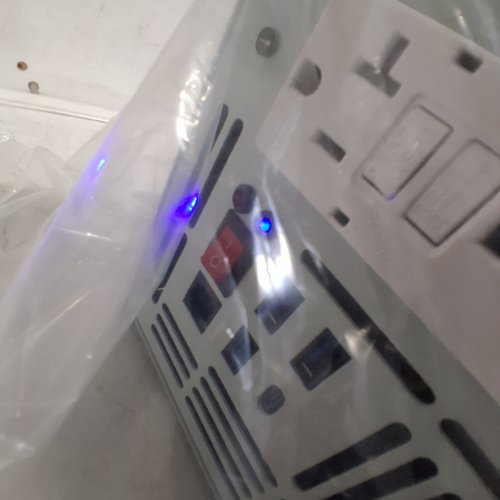 ASMONTRIC PURE SINE WAVE POWER INVERTER - 4000W, 12V DC TO 120V AC FOR TRUCK, BOAT, CAMPING, OUTDOOR - GREY, BLUE (MODEL:ASMONTRIC-4000-12V) image 3