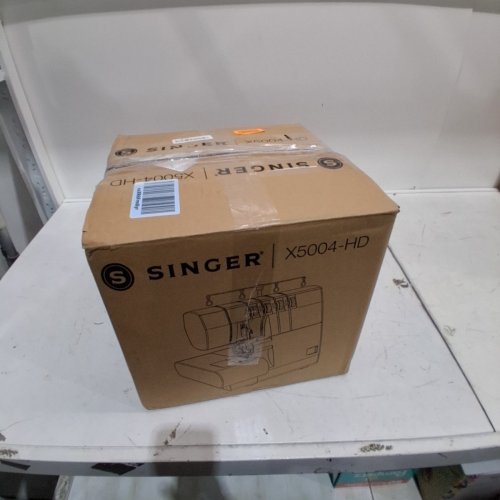 SINGER X5004-HD METAL FRAME SERGER AND OVERLOCK MACHINE - GREY/BLUE - (MODEL: X5004-HD) image 6